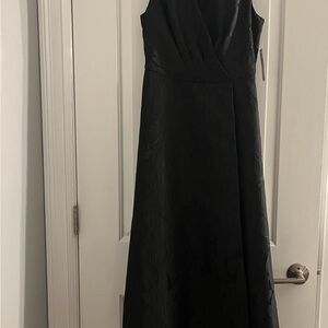 SLNY Black Floral Dress